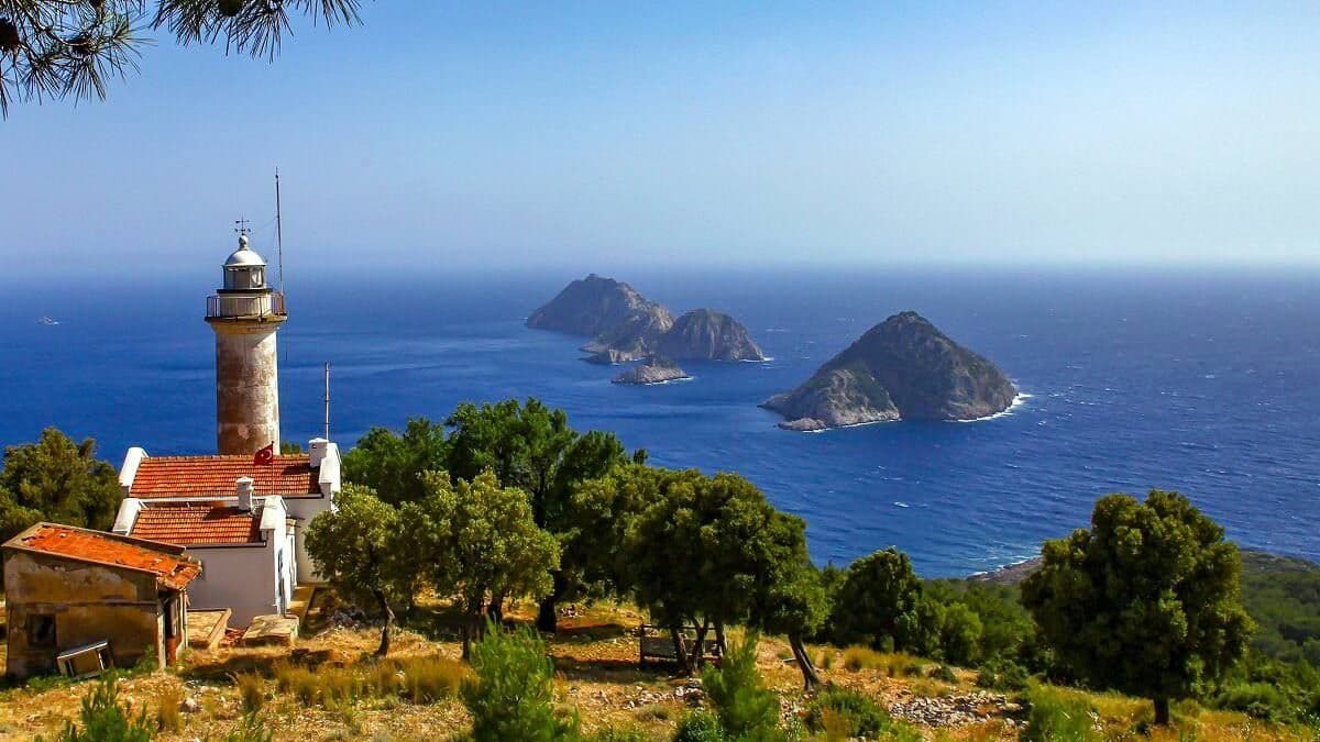 Cape and Lighthouse Gelidonia