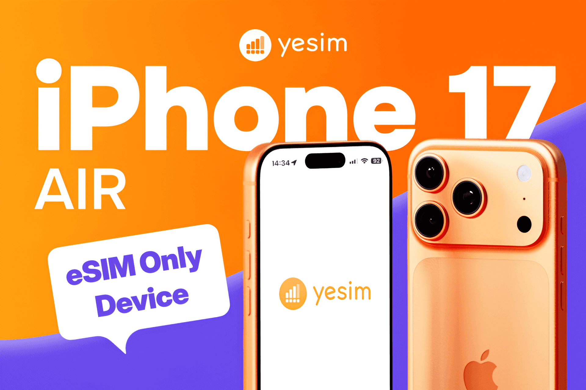 iPhone 17 Air eSIM Only Device: Wireless Future