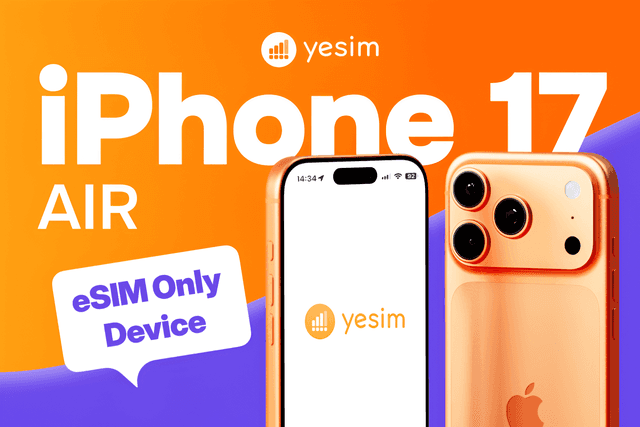 iPhone 17 Air eSIM Only Device: Wireless Future