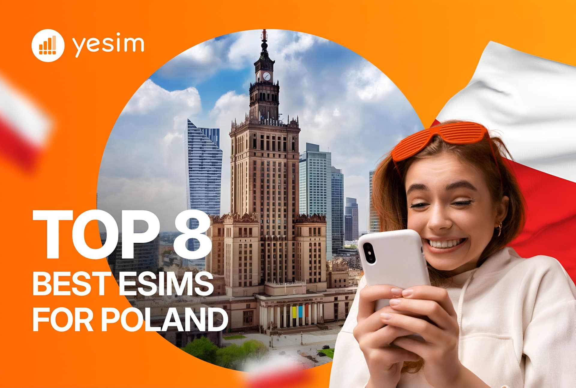 Best eSIM for Poland. Top 8 eSIM Providers for Poland Compared