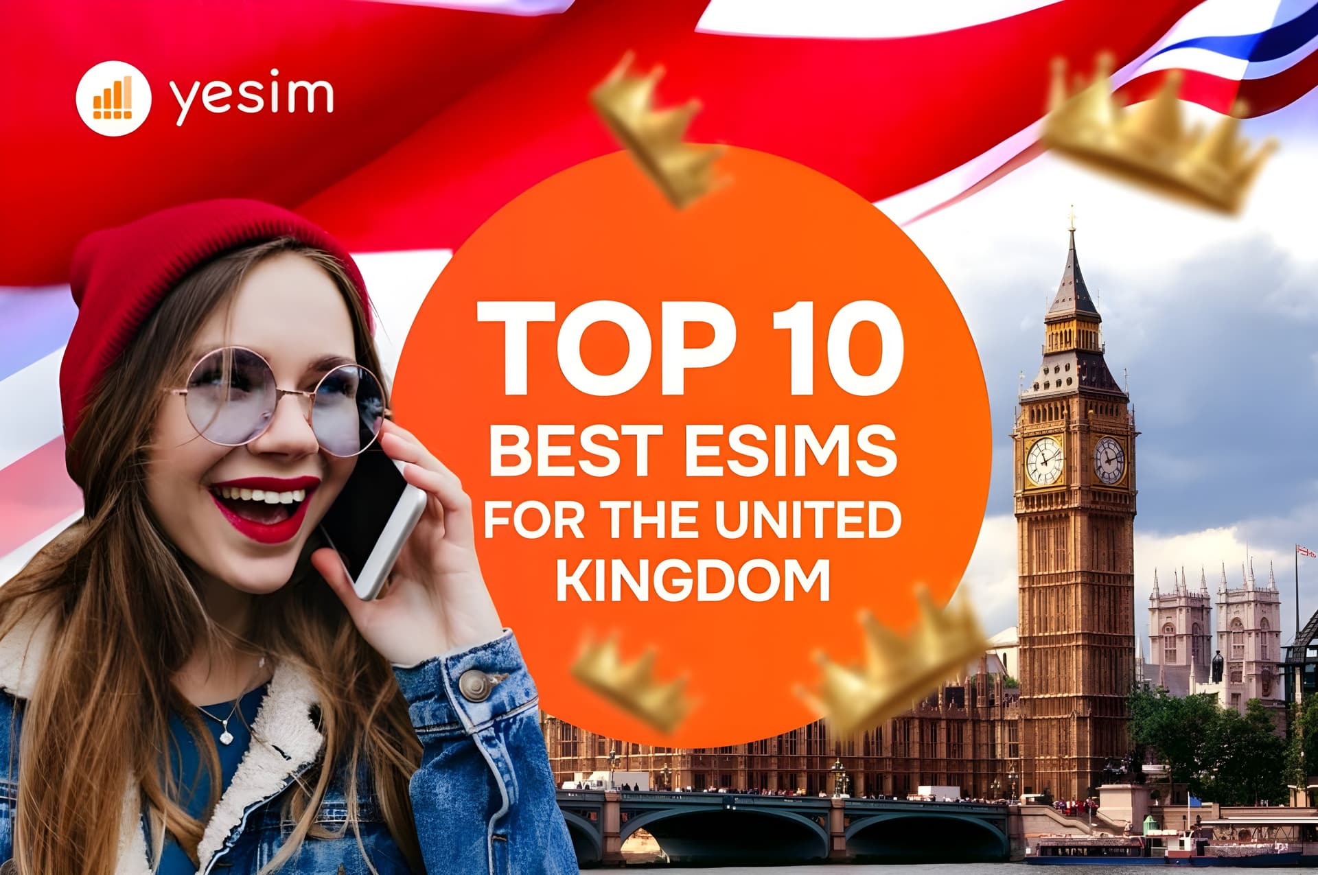 Best eSIM for UK Travel | Top 10 UK eSIM Cards 