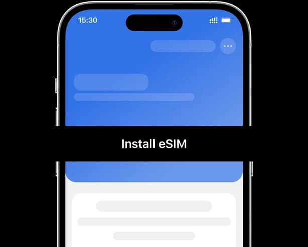 Aktifkan eSIM dengan baki alu-aluan