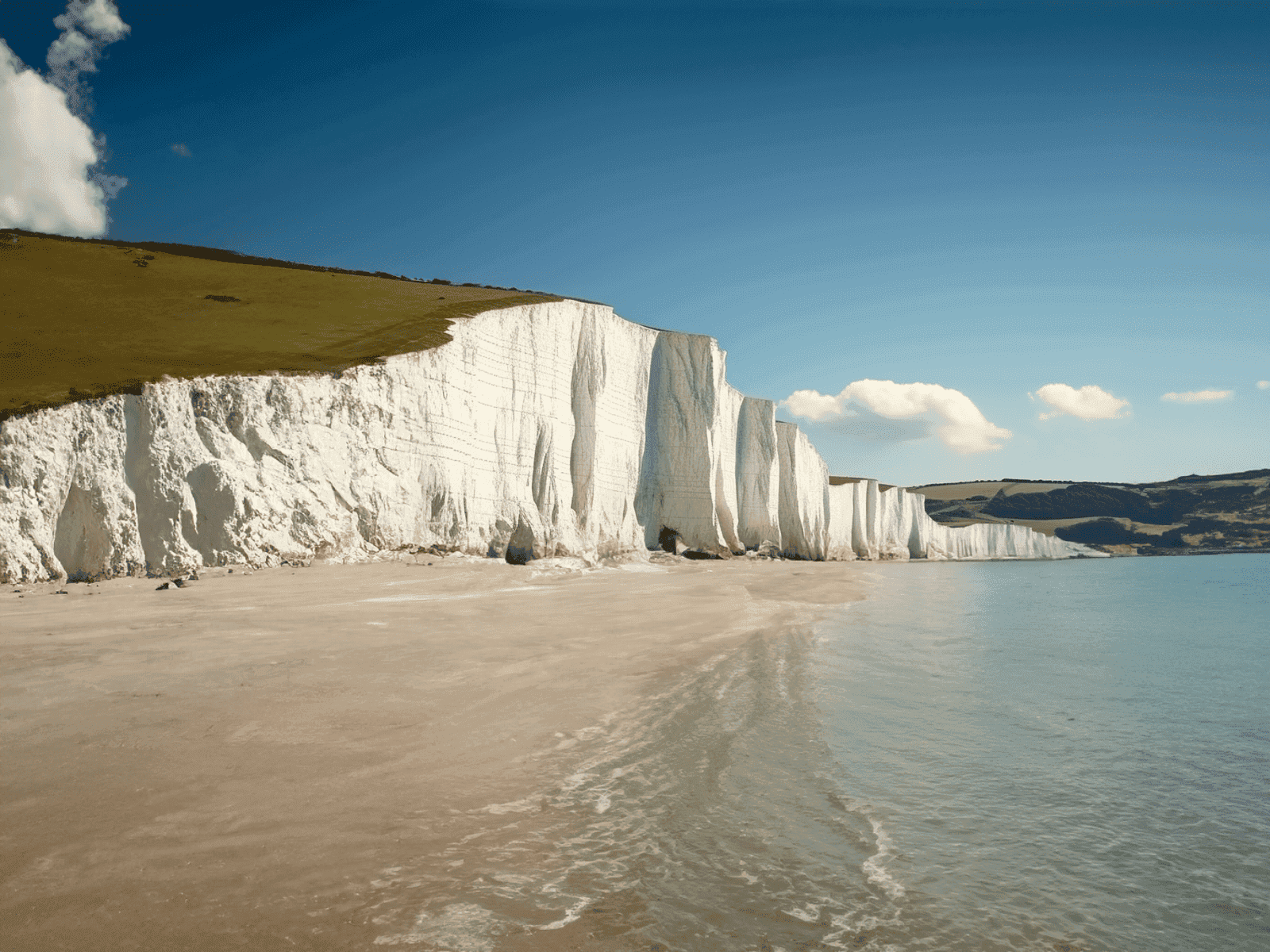 White cliffs «Seven sisters»